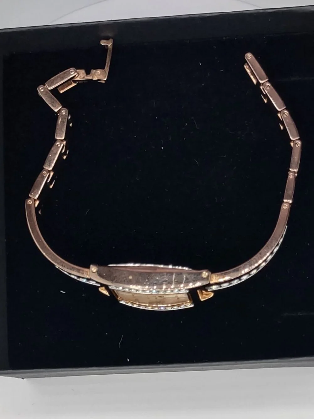 Womens Watch Rose-Gold Armitron Mother of Pearl Face w/ New Battery